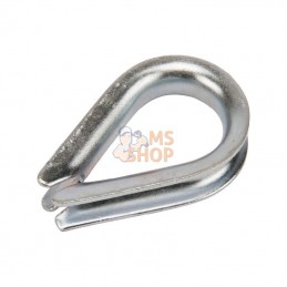 WT12; KRAMP; Cosse-coeur zingué 12 mm; pièce detachée