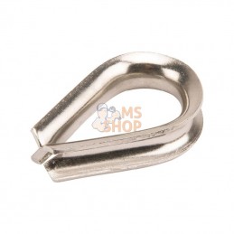 WT06RVS; KRAMP; Cosse-coeur inox-A4 6 mm; pièce detachée