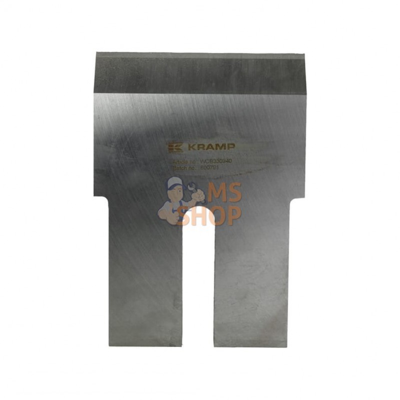 WCB330940; KRAMP; Lame de broyeur de bois 168x235x20; pièce detachée