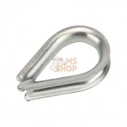 WT06; KRAMP; Cosse-coeur zingué 6 mm; pièce detachée