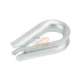 WT13; KRAMP; Cosse-coeur zingué 13 mm; pièce detachée