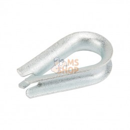 WT14; KRAMP; Cosse-coeur zingué 14 mm; pièce detachée