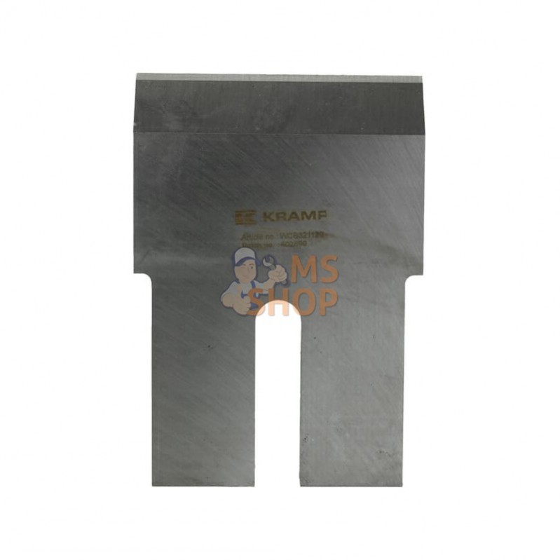 WCB321120; KRAMP; Lame de broyeur de bois 164,5x235x20; pièce detachée