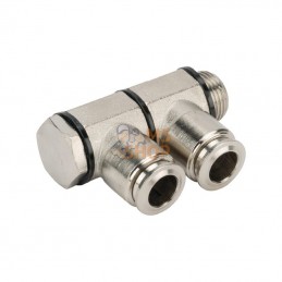 BCS1038BB; KRAMP; Raccord enfichable L 10x3/8"; pièce detachée