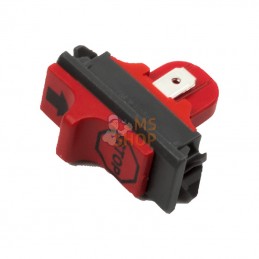 522798201; HUSQVARNA; BOUTON D´ARRÊT | HUSQVARNA; pièce detachée