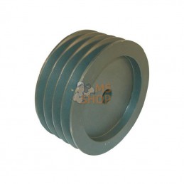 450B4; KRAMP; Poulie pour courroie trapézoïdale 4 rainures B ou SPB diamètre 457 mm Kramp; pièce detachée