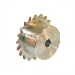 SE1217RVS; KRAMP; Pignon Simplex 17 dents chaîne 1/2" 08 B-1 Acier inoxydable 304 Kramp; pièce detachée