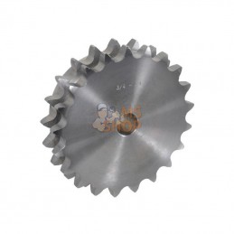 SD3409; KRAMP; Pignon Duplex 9 dents chaîne 3/4 12 B-4 Kramp; pièce detachée