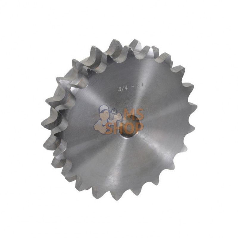SD3421; KRAMP; Pignon Duplex 21 dents chaîne 3/4" 12 B-2 Kramp; pièce detachée