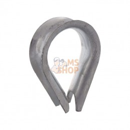 WT14; KRAMP; Cosse-coeur zingué 14 mm; pièce detachée
