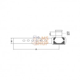SHP027KR; KRAMP; Rotule de direction; pièce detachée