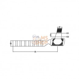 SHP157KR; KRAMP; Barre de connexion; pièce detachée