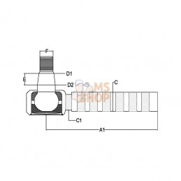 SHP051KR; KRAMP; Barre de connexion cpl.; pièce detachée