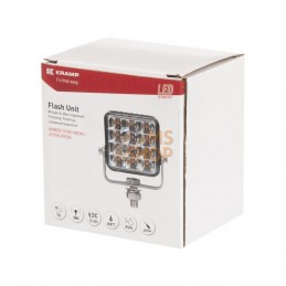 LA20066; KRAMP; Témoin d’avertissement LED, 10-30V, orange, 12 LED, Kramp; pièce detachée