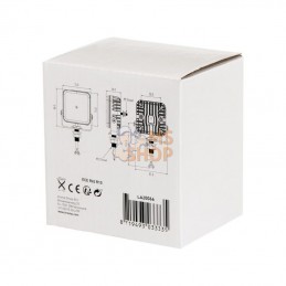 LA20066; KRAMP; Témoin d’avertissement LED, 10-30V, orange, 12 LED, Kramp; pièce detachée