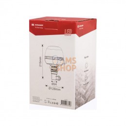 LA20027; KRAMP; Gyrophare LED, montage sur canne Din CEM; pièce detachée