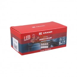 LA20012; KRAMP; Avertisseur flash LED orange 8x3W duo 12/24V; pièce detachée