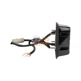 LA20012; KRAMP; Avertisseur flash LED orange 8x3W duo 12/24V; pièce detachée