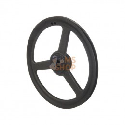 280Z1; KRAMP; Poulie pour courroie trapézoïdale 1 rainure Z ou SPZ diamètre 284 mm Kramp; pièce detachée