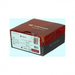 SPL520P200; KRAMP; Vis pr. pan. cyl.c. 5x20 galv.; pièce detachée