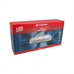 LA20008; KRAMP; Rampe lumineuse mini-rampe LED magnétique 3x42W; pièce detachée