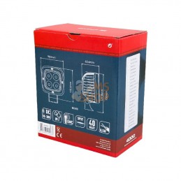 LA10045; KRAMP; Phare de travail LED carré 40W 4000lm longue portée; pièce detachée