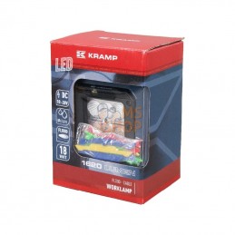 LA10092; KRAMP; Phare de travail LED carré 18W 1620lm faisceau large; pièce detachée