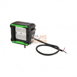LA10092; KRAMP; Phare de travail LED carré 18W 1620lm faisceau large; pièce detachée