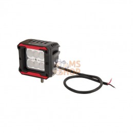 LA10092; KRAMP; Phare de travail LED carré 18W 1620lm faisceau large; pièce detachée
