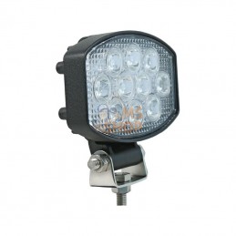 LA10020; KRAMP; Phare de travail LED ovale 15W 1900lm faisceau large; pièce detachée