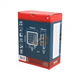 LA10024; KRAMP; Phare de travail LED rectangle 25W 3040lm longue portée; pièce detachée