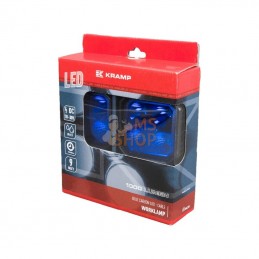LA10002; KRAMP; Phare de travail LED carré 9W 1000lm combo bleu; pièce detachée