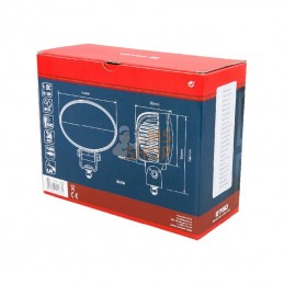 LA10059; KRAMP; Phare de travail LED ovale 36W 2760lm faisceau large; pièce detachée