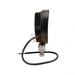 LA10025; KRAMP; Phare de travail LED rond 24W 1920lm faisceau large; pièce detachée