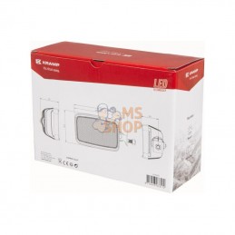 LA10421; KRAMP; Phare de travail LED, 90 W, 6000 lm, rectangulaire, faisceau large, Kramp; pièce detachée