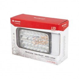 LA10421; KRAMP; Phare de travail LED, 90 W, 6000 lm, rectangulaire, faisceau large, Kramp; pièce detachée