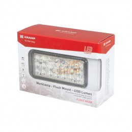 LA10420; KRAMP; Phare de travail LED, 54 W, 4100 lm, rectangulaire, faisceau large, Kramp; pièce detachée