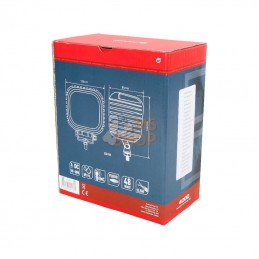 LA10055; KRAMP; Phare de travail LED carré 48W 4000lm faisceau large; pièce detachée