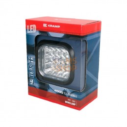 LA10056; KRAMP; Phare de travail LED carré 48W 4000lm longue portée; pièce detachée