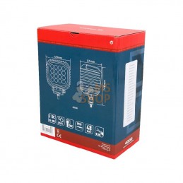 LA10056; KRAMP; Phare de travail LED carré 48W 4000lm longue portée; pièce detachée