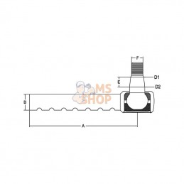 SHP171KR; KRAMP; Barre de connexion; pièce detachée