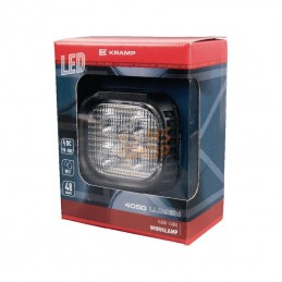 LA10029; KRAMP; Phare de travail LED carré 48W 4050lm faisceau large; pièce detachée
