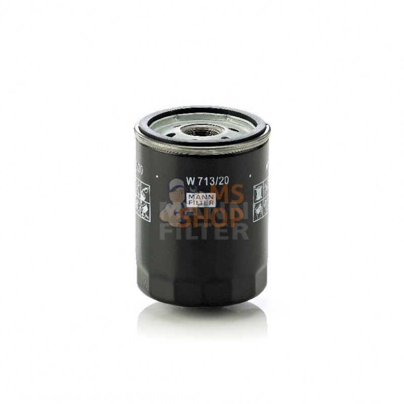 W71320; MANN-FILTER; Filtre à huile; pièce detachée W71320; MANN-FILTER; Filtre à huile; pièce detachée
