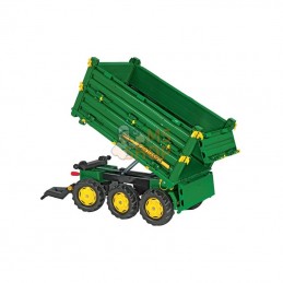 R12504; ROLLY TOYS; RollyMultitrailer JD 3 essieux; pièce detachée