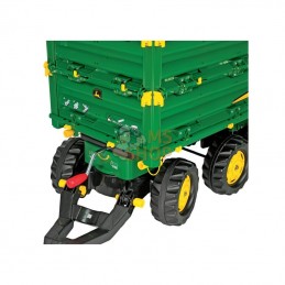 R12504; ROLLY TOYS; RollyMultitrailer JD 3 essieux; pièce detachée