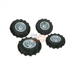 R40924; ROLLY TOYS; Pneus avec chambre à air pour X-Trac; pièce detachée