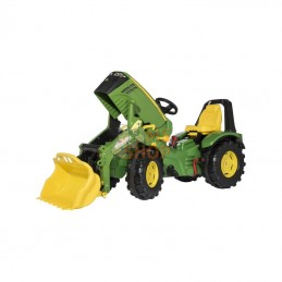 R65107; ROLLY TOYS; X-Trac John Deere 8400R avec chargeur frontal et frein; pièce detachée