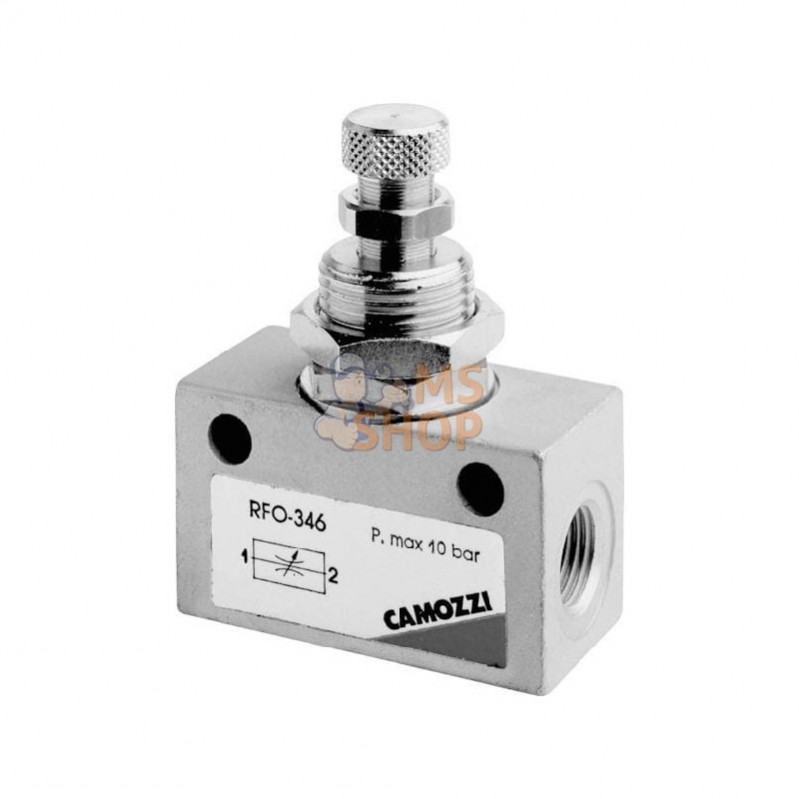 RFO38218; CAMOZZI; Limiteur débit; pièce detachée RFO38218; CAMOZZI; Limiteur débit; pièce detachée