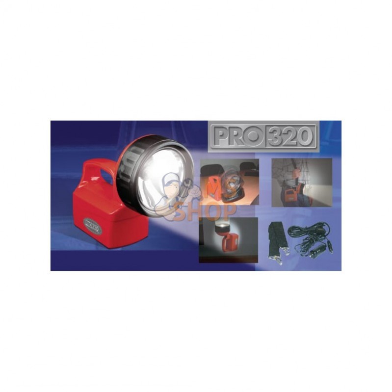 488164NO; UNBRANDED; Lampe torche 220/12V PRO320; pièce detachée
