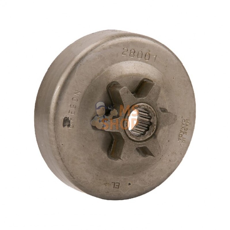 28001; OREGON; Pignon de chaîne Power mate; pièce detachée 28001; OREGON; Pignon de chaîne Power mate; pièce detachée